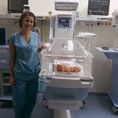 Valentýna - Všeobecná sestra na JIRP (jednotce intenzivní a resuscitační péče) pro novorozence